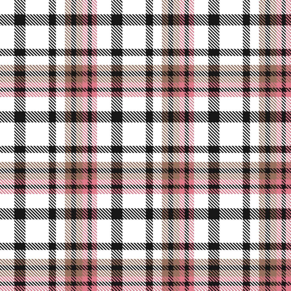 tartan plaid modello design struttura è fatto con alternato bande di colorato pre tinti discussioni intrecciata come tutti e due ordito e trama a giusto angoli per ogni Altro. vettore