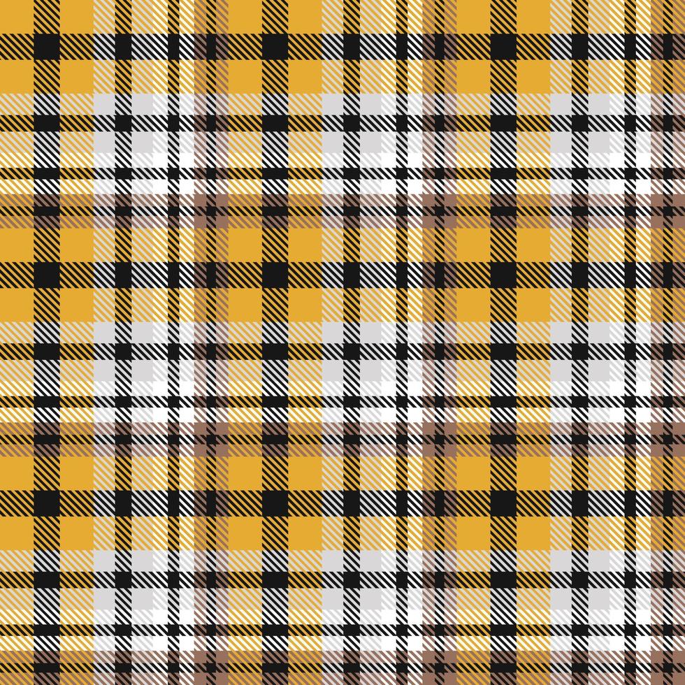 tartan plaid modello moda design struttura è fatto con alternato bande di colorato pre tinti discussioni intrecciata come tutti e due ordito e trama a giusto angoli per ogni Altro. vettore