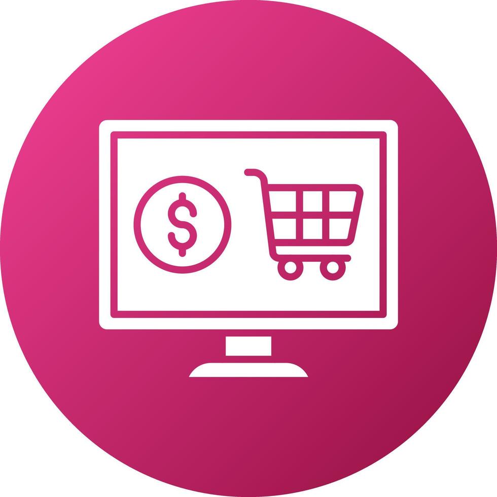 stile icona e-commerce vettore