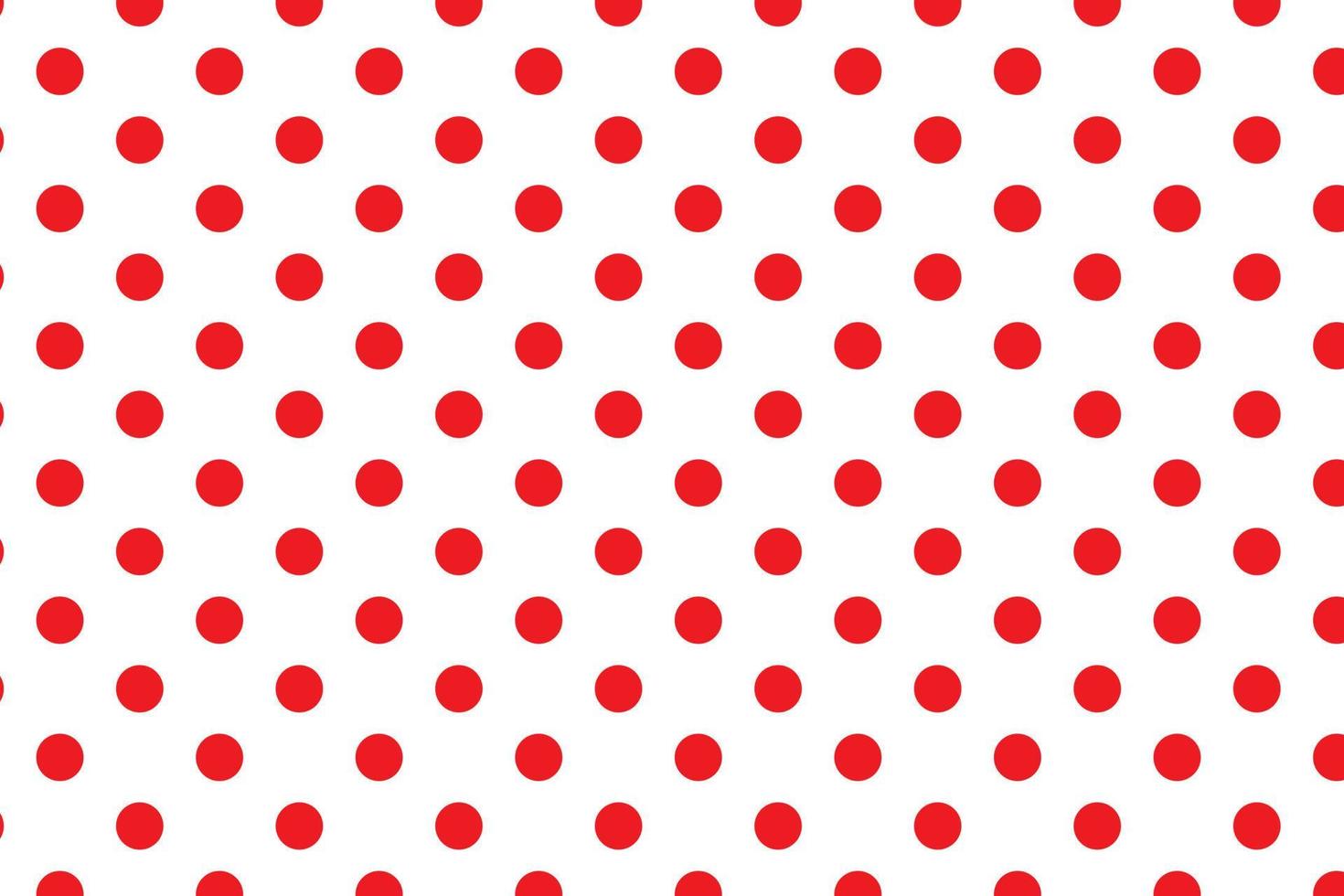 astratto geometrico rosso polka punto modello vettore design.