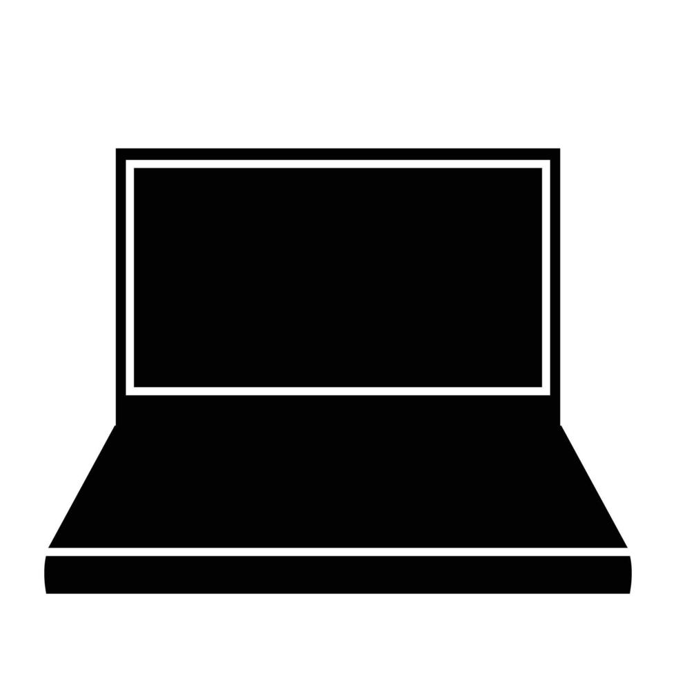 vettore icona laptop