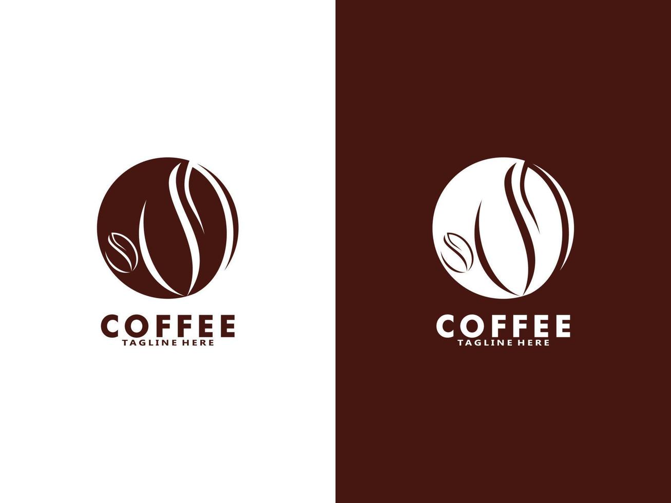 caffè logo design modello, vettore caffè logo per caffè negozio e qualunque attività commerciale relazionato per caffè.