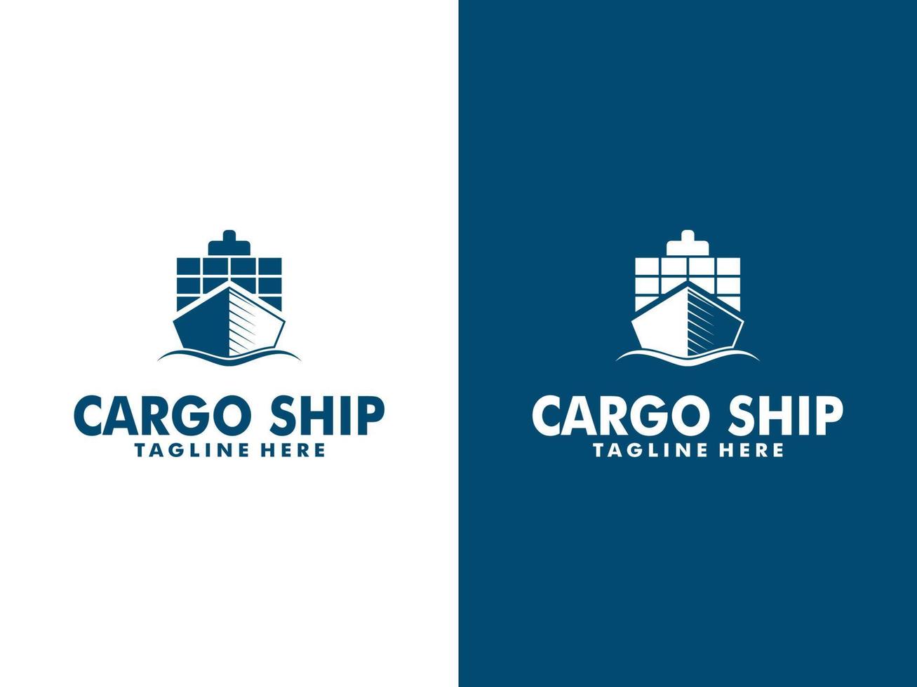 nave la logistica e nave esprimere consegna azienda logo design modello vettore