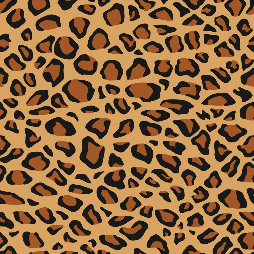 macchie di leopardo seamless pattern ghepardo sfondo pelli di animali stampa vettore