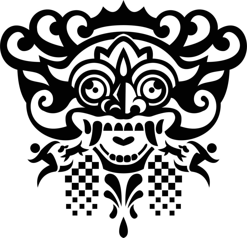 logo bali Indonesia vettore