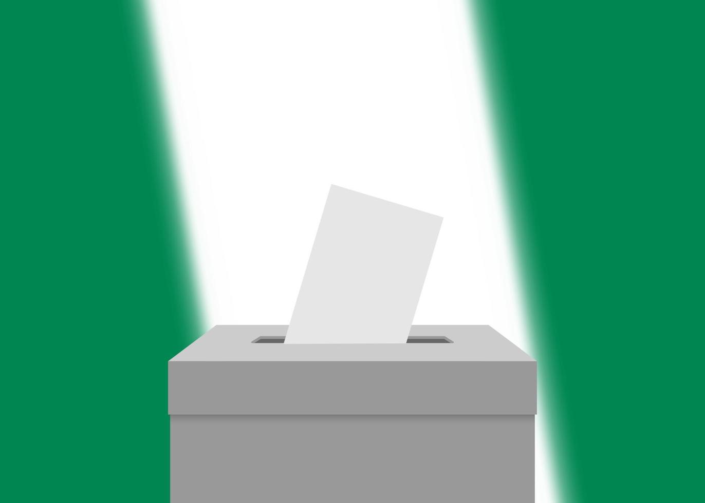 elezione bandiera sfondo vettore