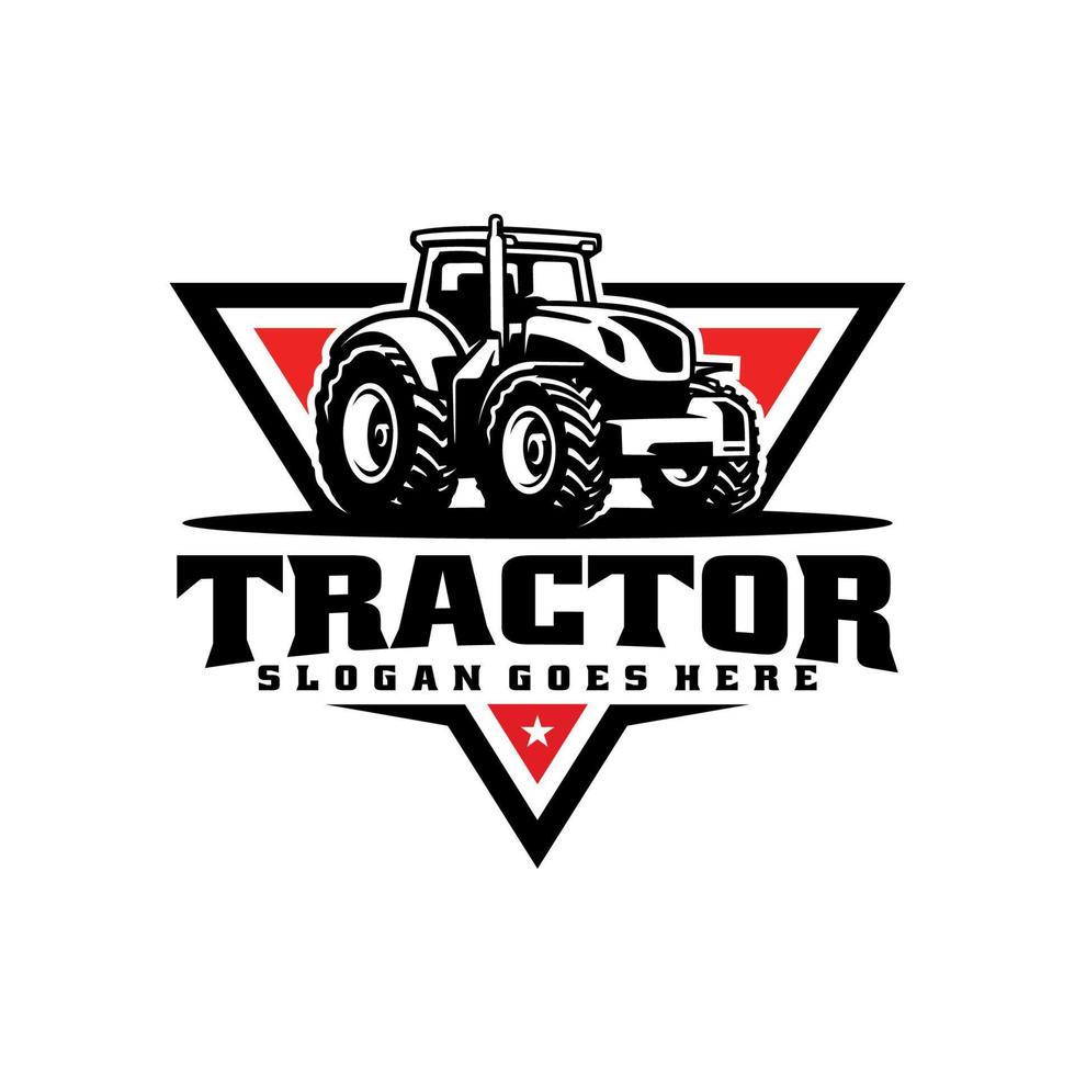 trattore illustrazione logo vettore