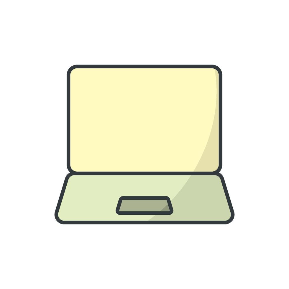 il computer portatile icona vettore design modelli
