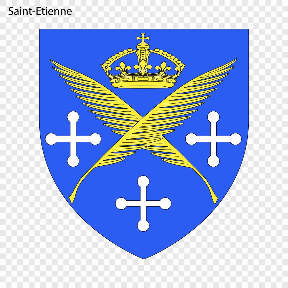 emblema di santo etienne vettore