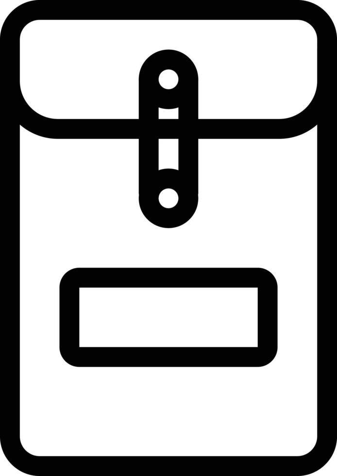 busta illustrazione vettoriale su uno sfondo simboli di qualità premium. icone vettoriali per il concetto e la progettazione grafica.