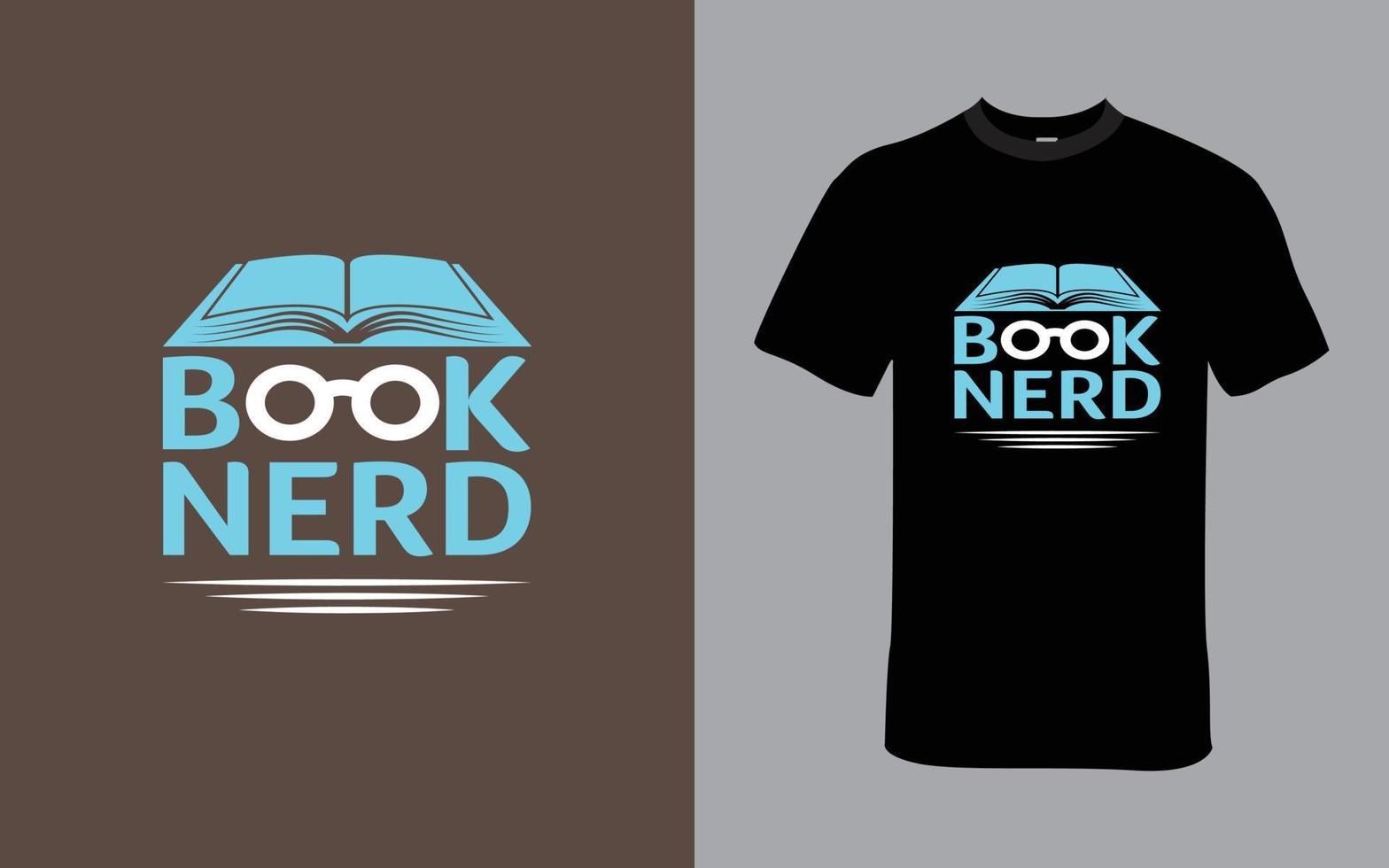 libro nerd t camicia per libro amante vettore