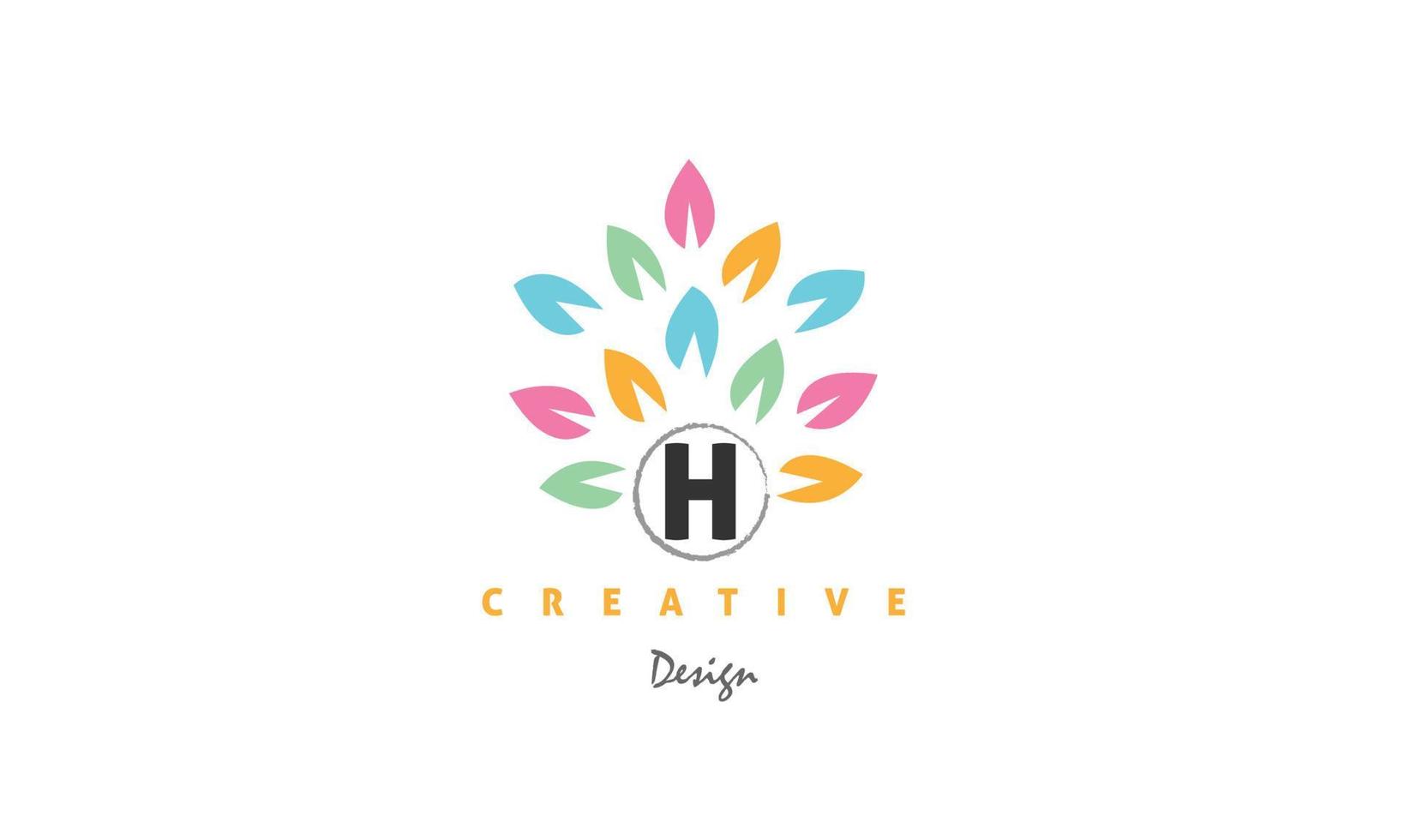moderno h logo creativo vettore eps file nuovo di moda logo