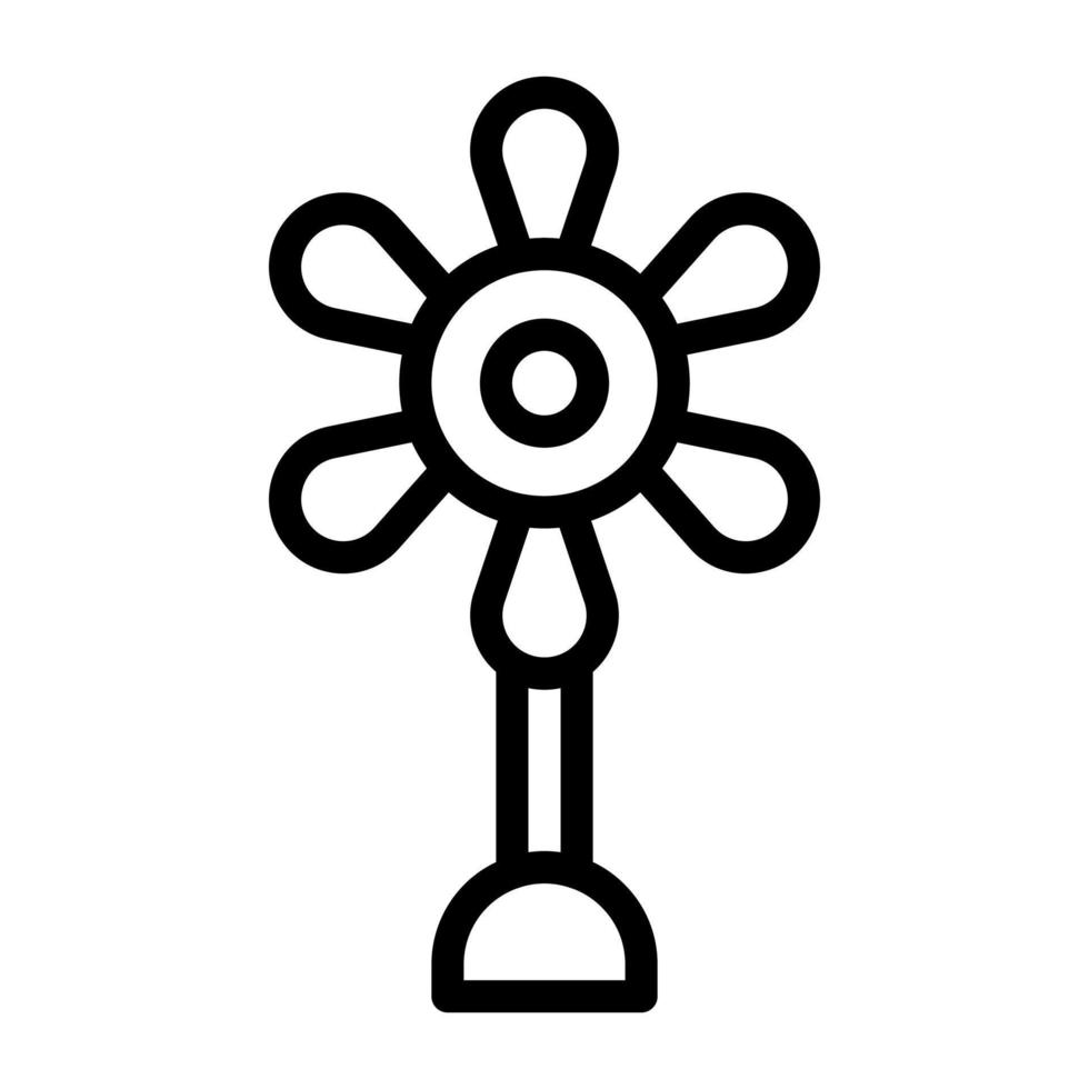 fiore icona schema stile Pasqua illustrazione vettore elemento e simbolo Perfetto.