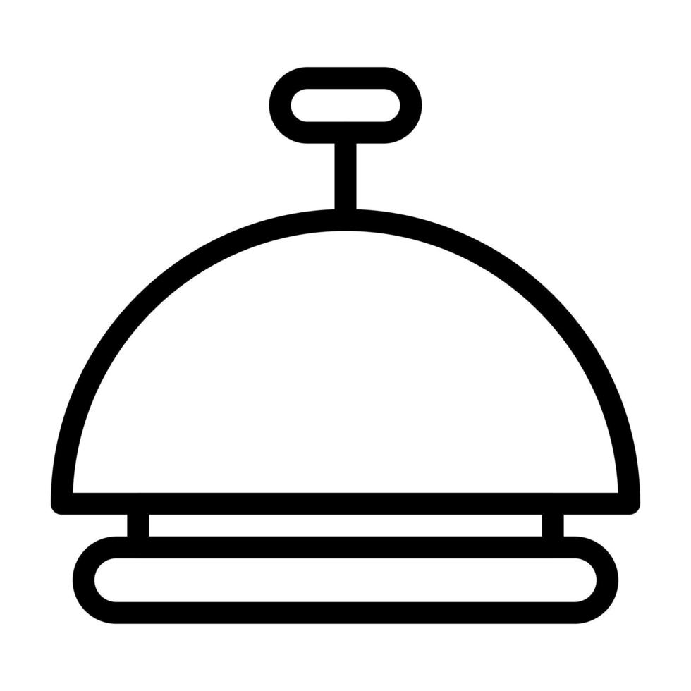 campana icona schema stile Pasqua illustrazione vettore elemento e simbolo Perfetto.
