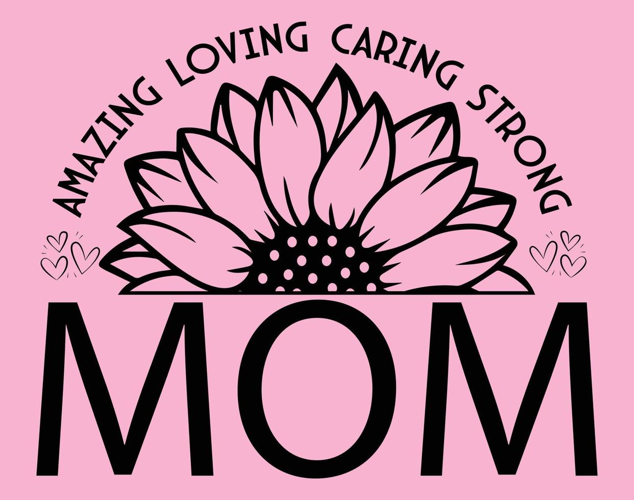 mamma, tipografia maglietta vettore arte per La madre di giorno