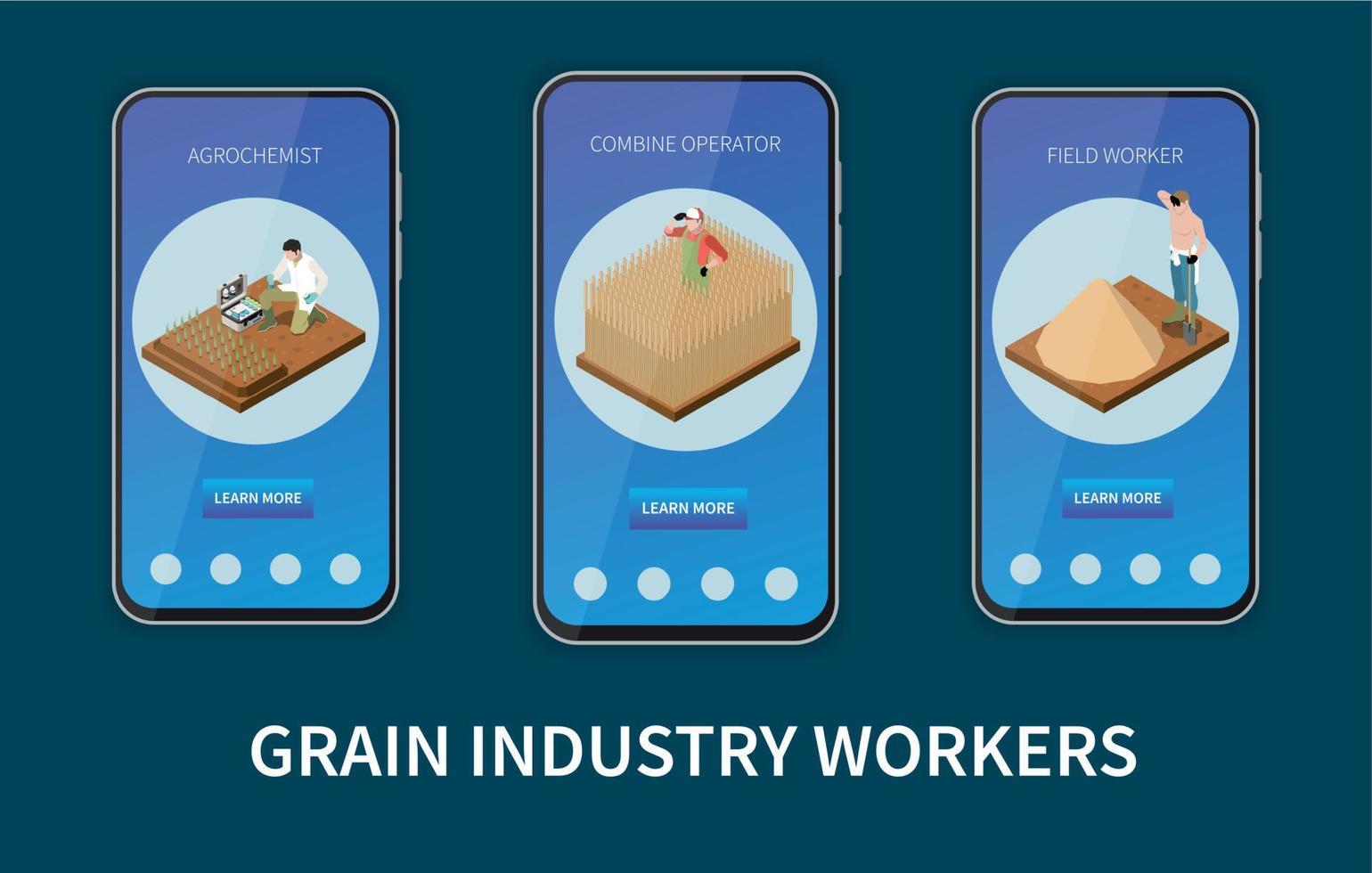 Grano grano industria professioni vettore