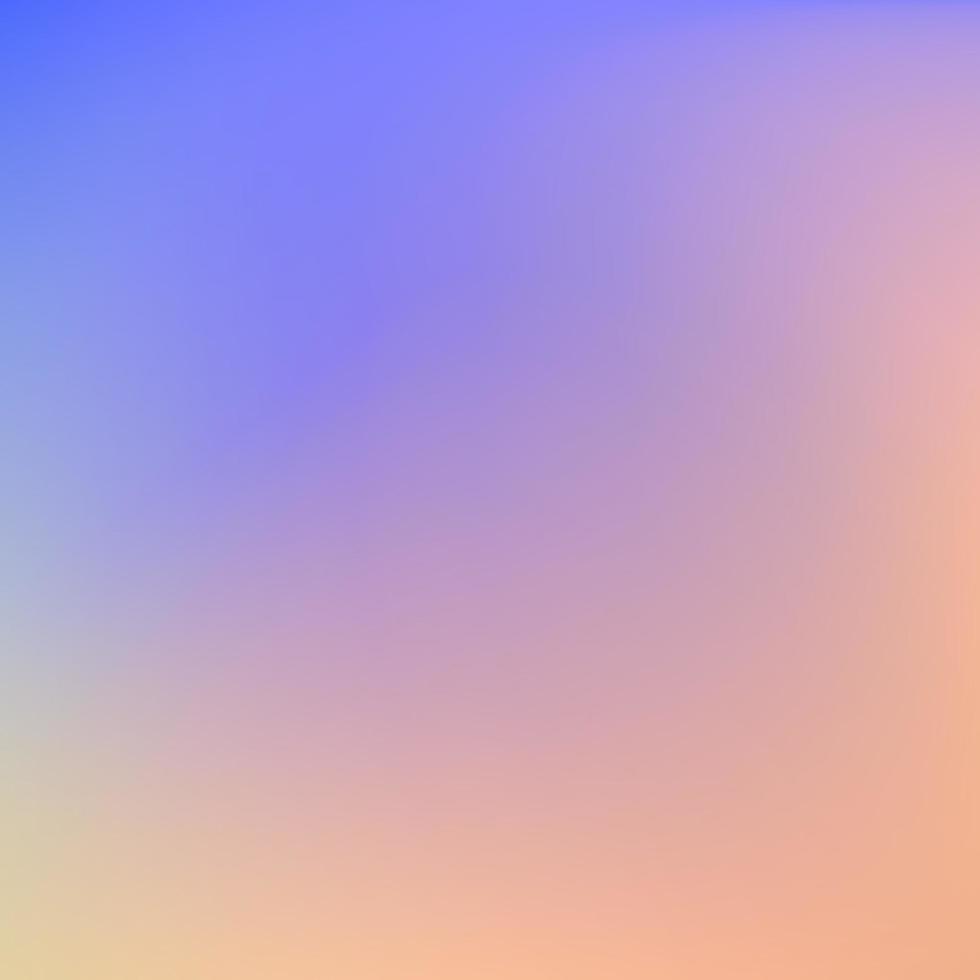 astratto morbido colore miscela sfondo. arancia e blu pendenza. vettore illustrazione