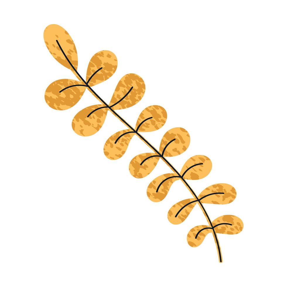giallo pianta illustrazione vettore
