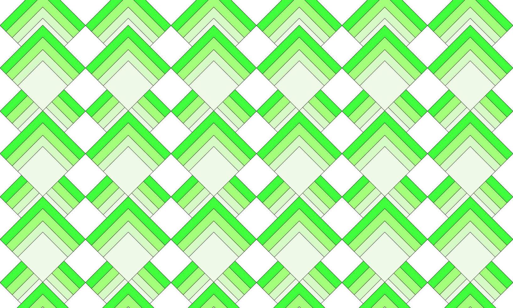 verde astratto sfondo con senza soluzione di continuità e geometrico modello. piatto stile azione vettore. vettore