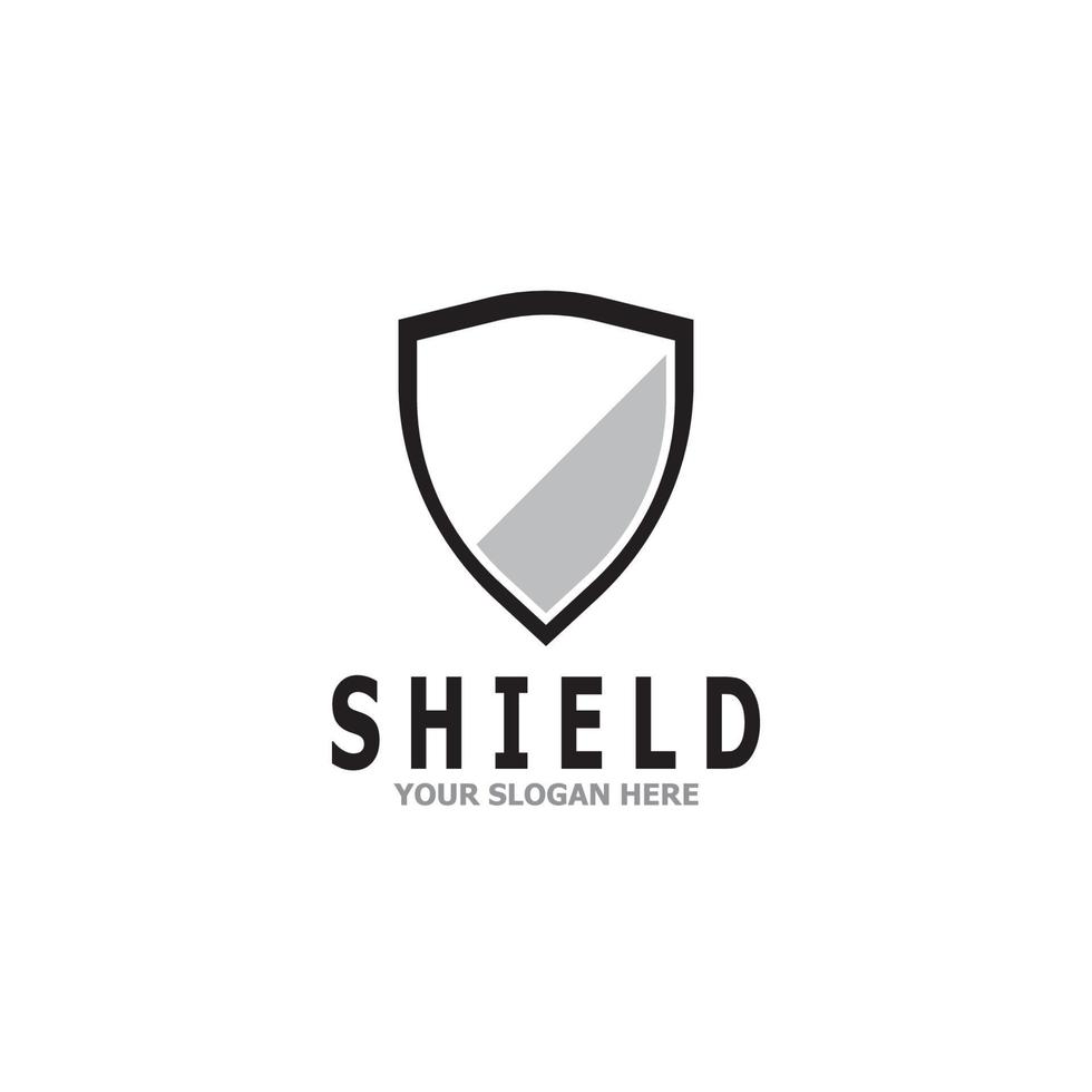scudo protezione logo vettore illustrazione