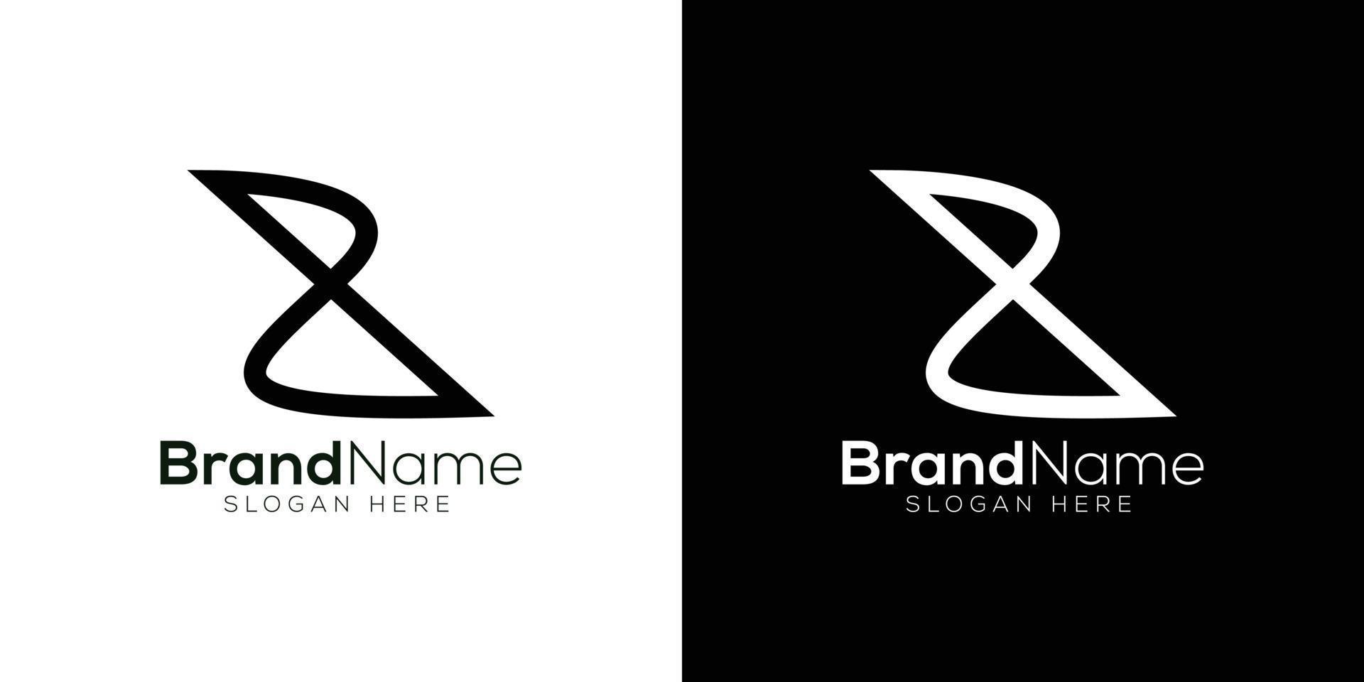 professionale lettera z logo design modello su bianca e nero background.txt vettore