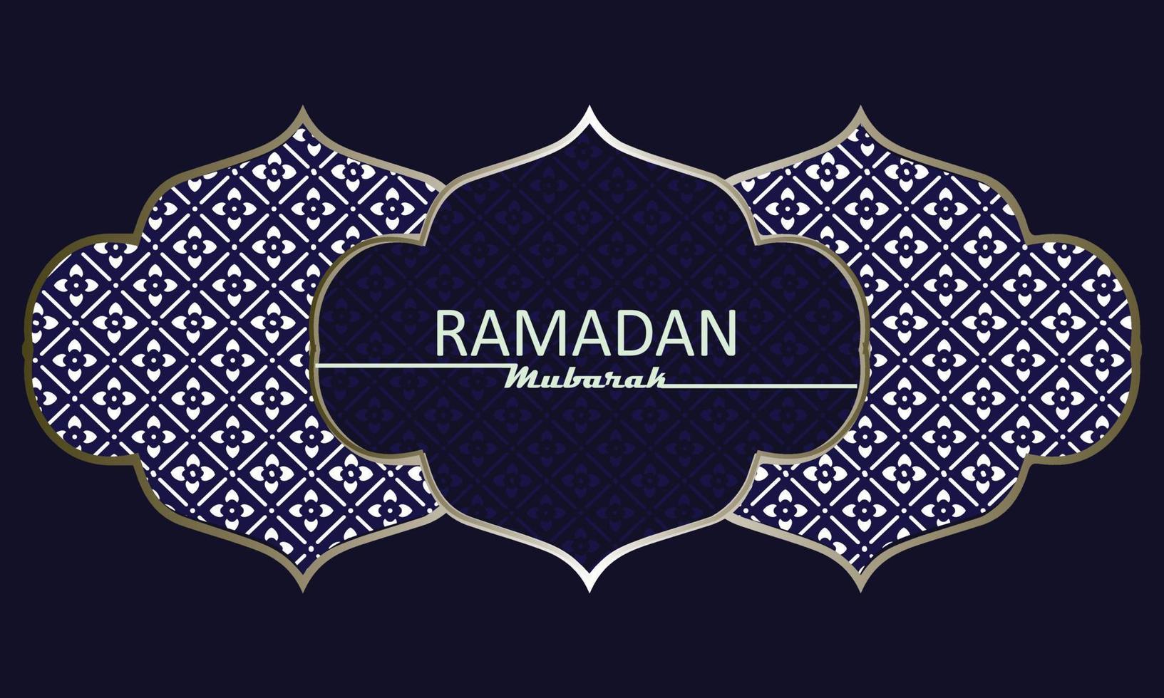 elegante benvenuto Ramadan mubarak vettore