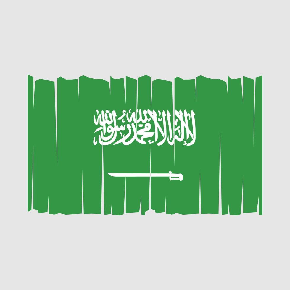 vettore di bandiera dell'arabia saudita