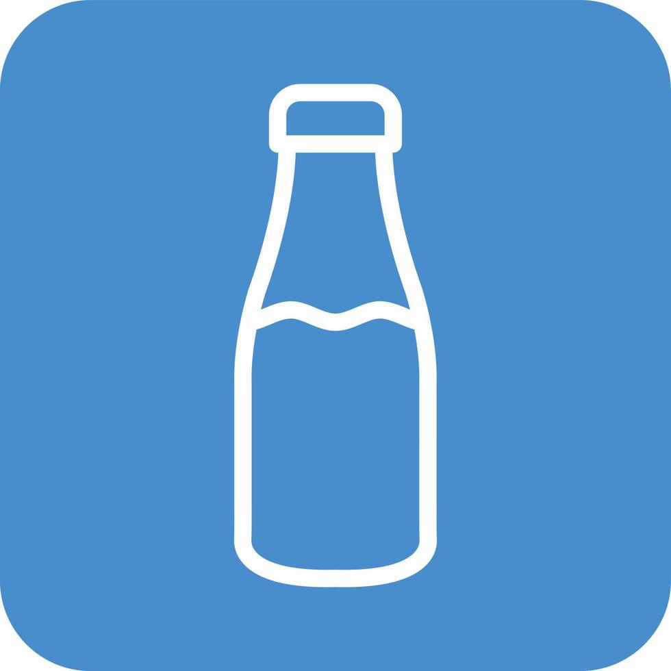 illustrazione del design dell'icona del vettore del barattolo di latte