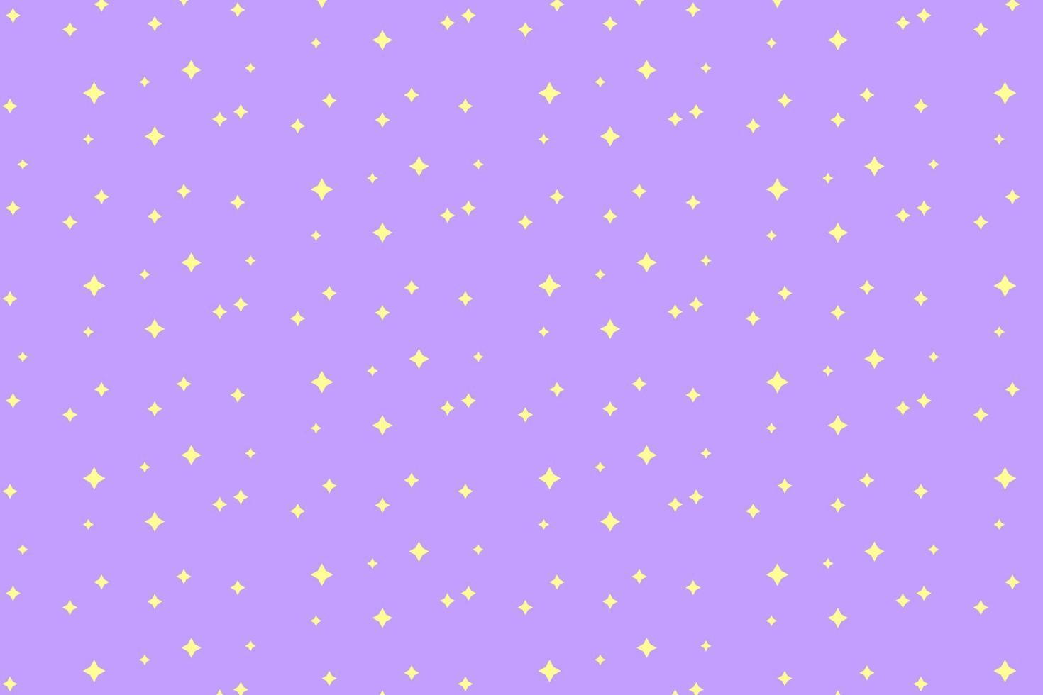 stelle scintillante sfondo sfondo bellezza ragazza viola carino kawaii stile modello design illustrazione vettore