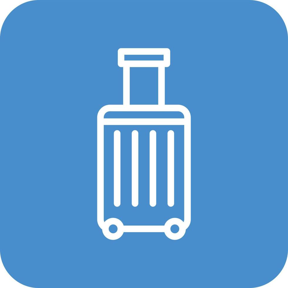 illustrazione del design dell'icona del vettore dei bagagli