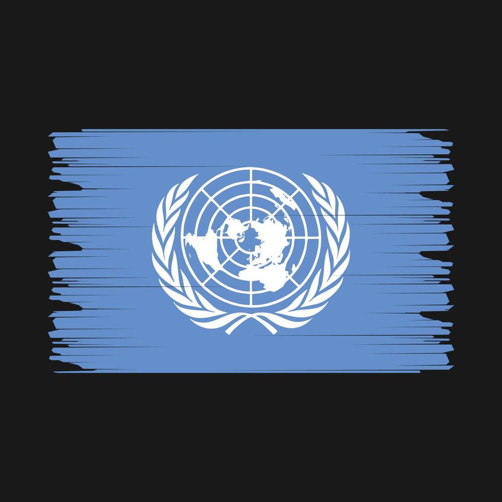 unito nazioni bandiera illustrazione vettore