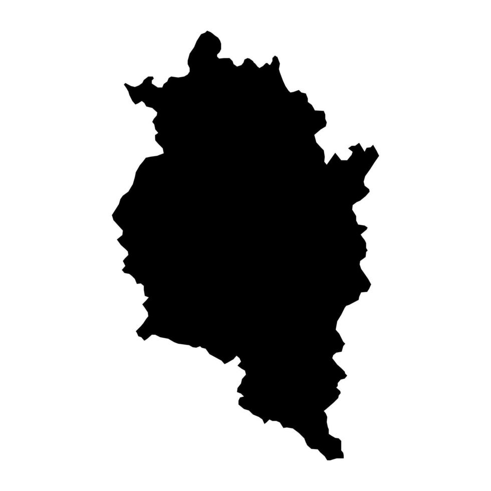 Vorarlberg stato carta geografica di Austria. vettore illustrazione.
