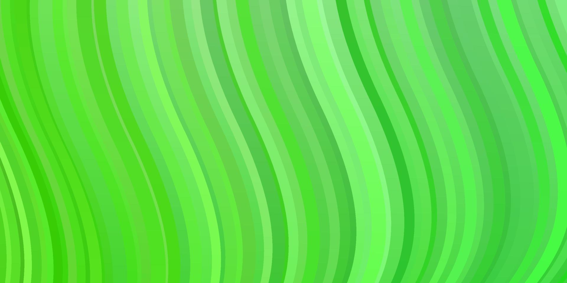 modello vettoriale verde chiaro con linee ironiche.