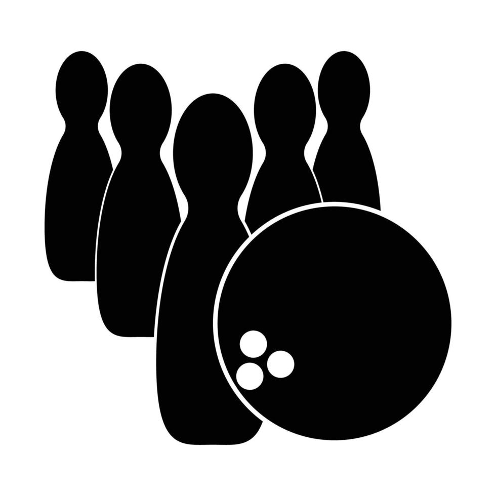 bowling logo vettore