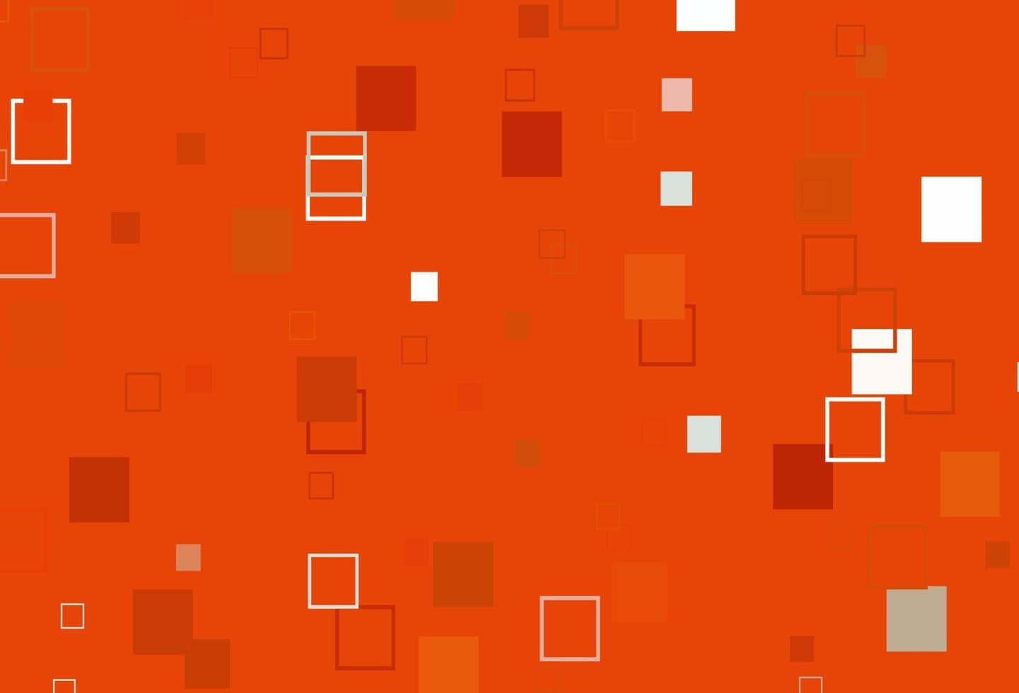 texture vettoriale arancione chiaro con stile rettangolare.