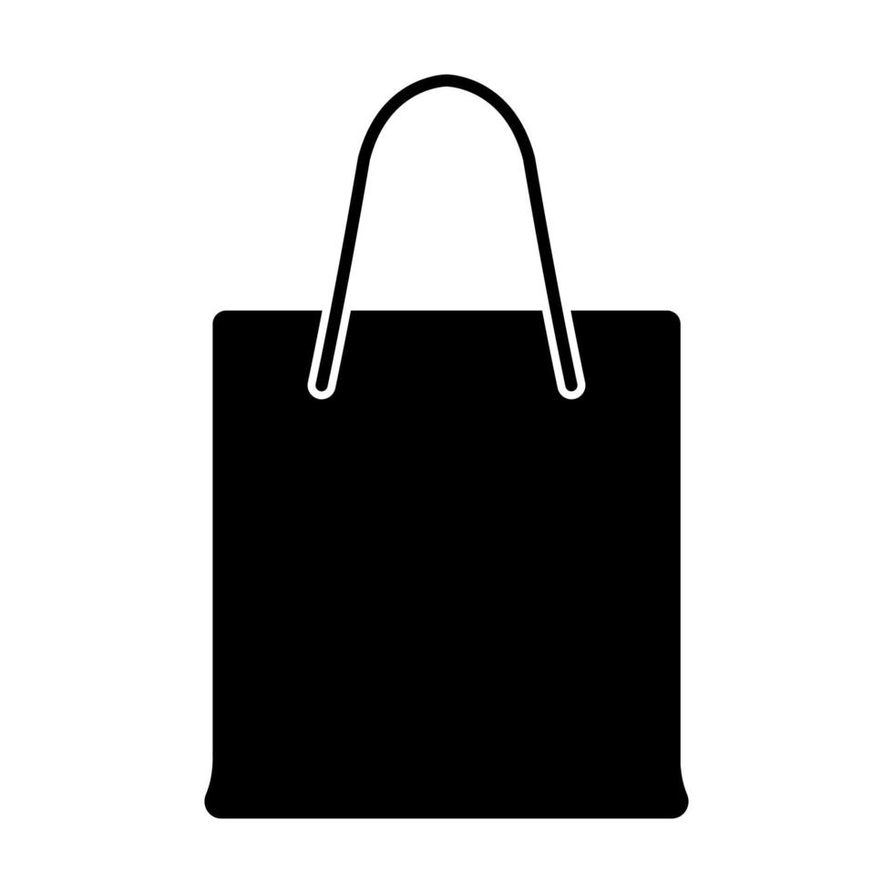 shopping Borsa icona vettore per grafico disegno, logo, sito web, sociale media, mobile app, ui illustrazione