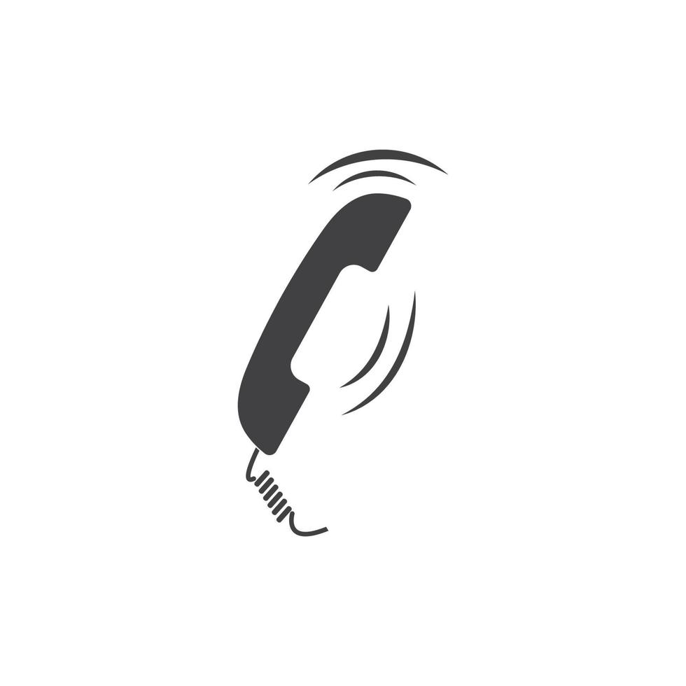Telefono icona vettore illustrazione design