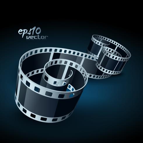 vettore film reel