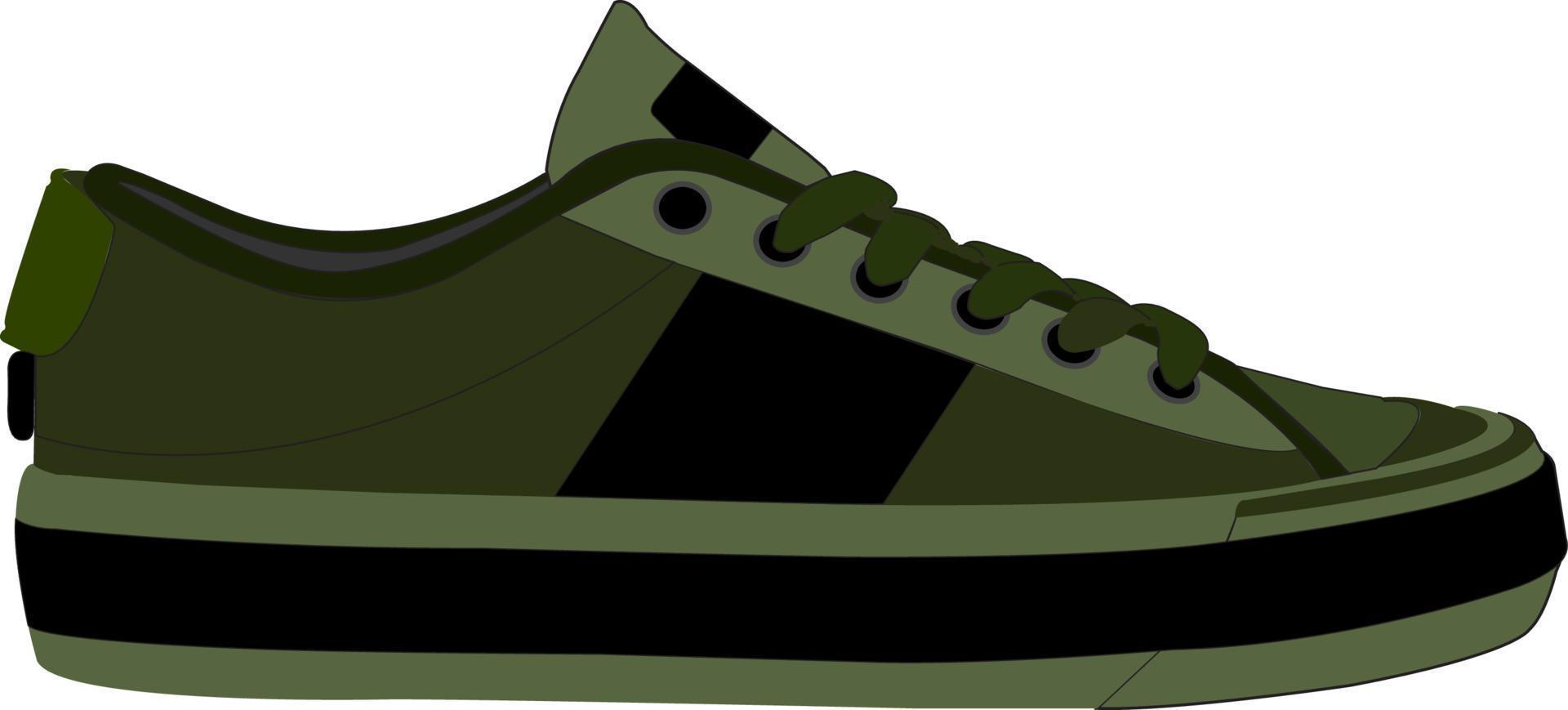 icona vettore impostato via sneaker scarpa . concetto. piatto design. vettore illustrazione. scarpe da ginnastica nel piatto stile. gratuito vettore