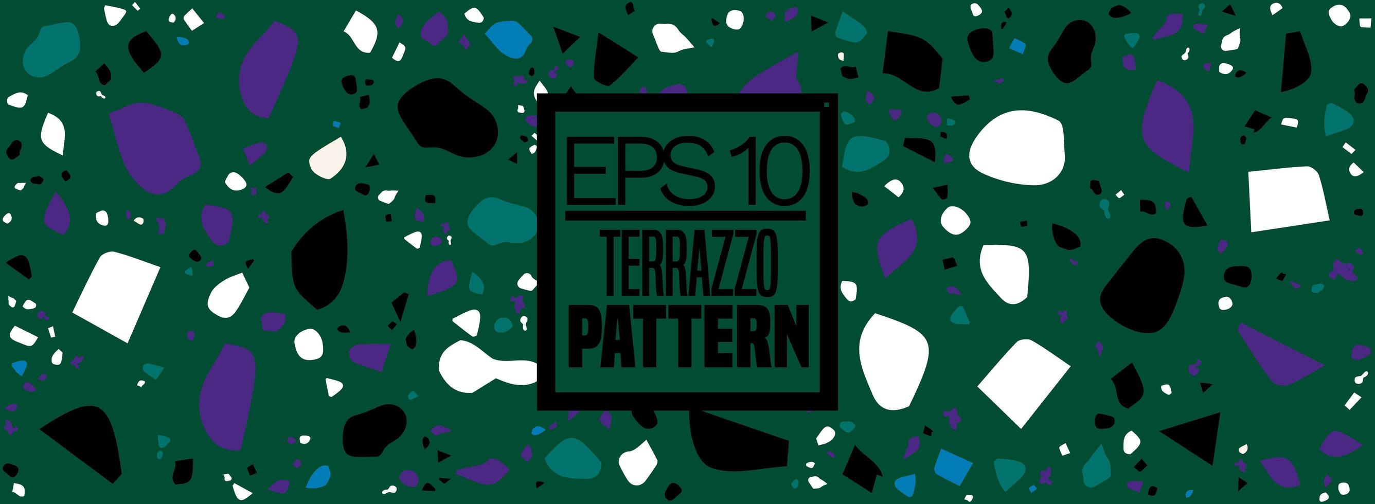 fondo del terrazzo - fondo astratto del modello delle mattonelle del pavimento del terrazzo vettore libero