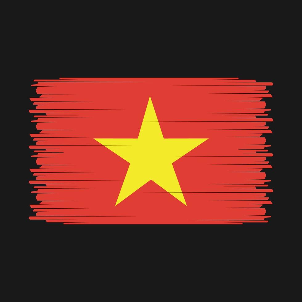 vettore di bandiera del vietnam