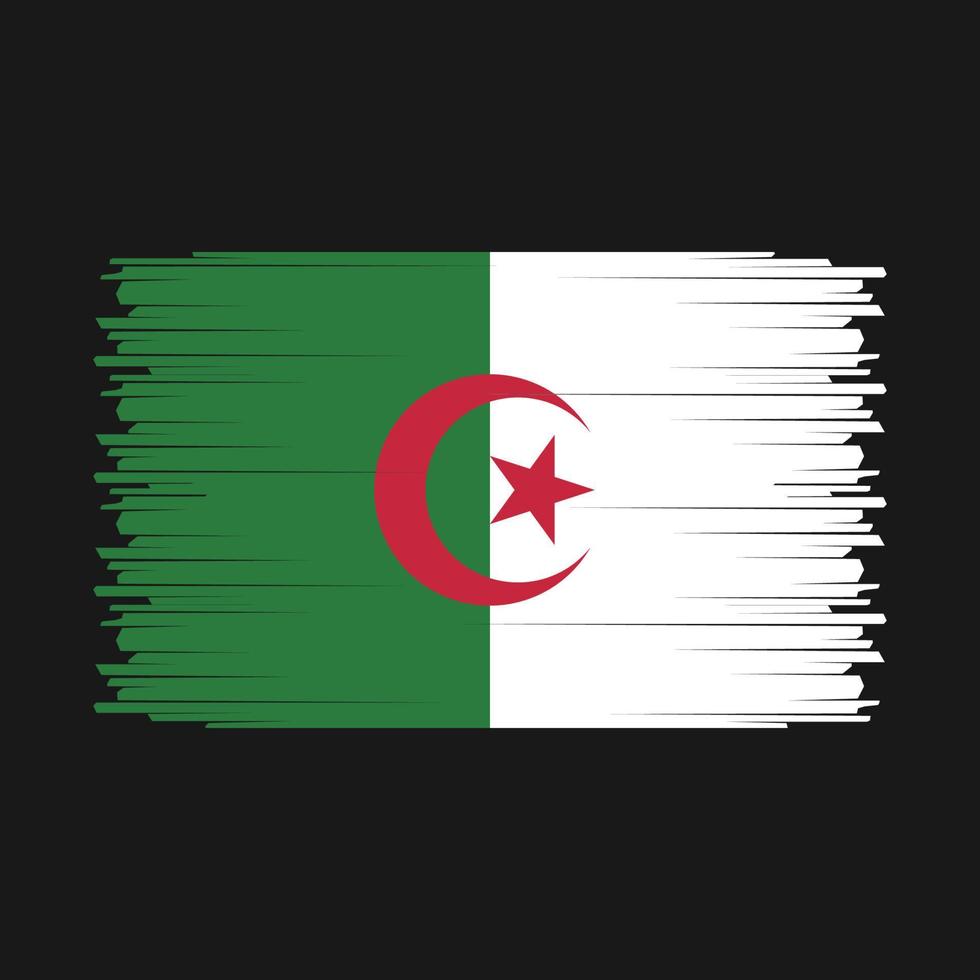vettore di bandiera algeria