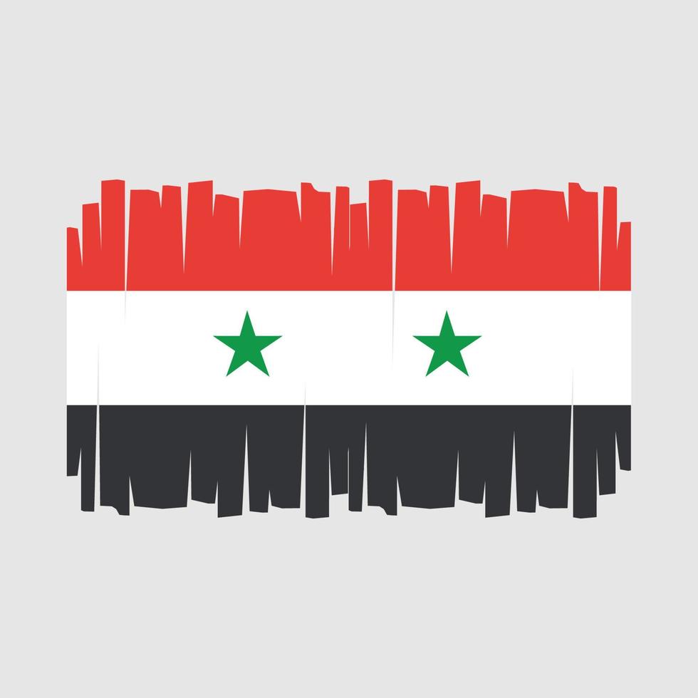 vettore di bandiera siria