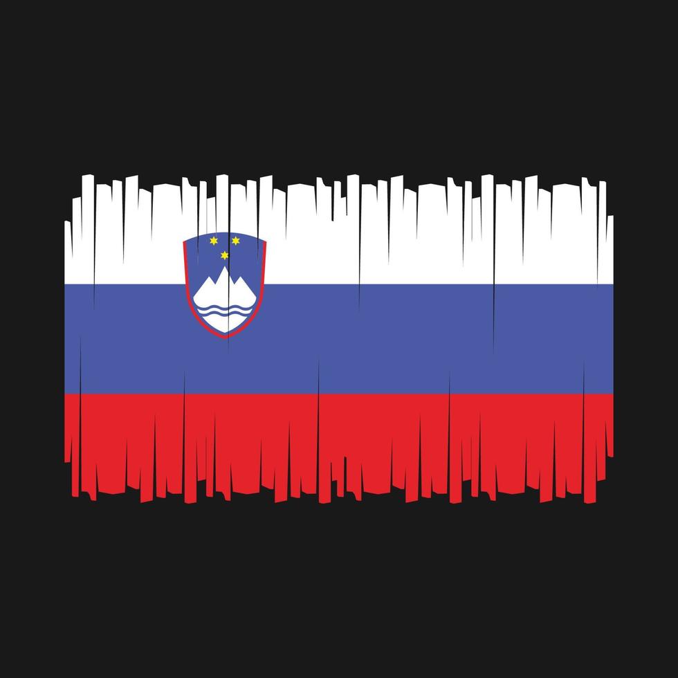 vettore bandiera slovenia