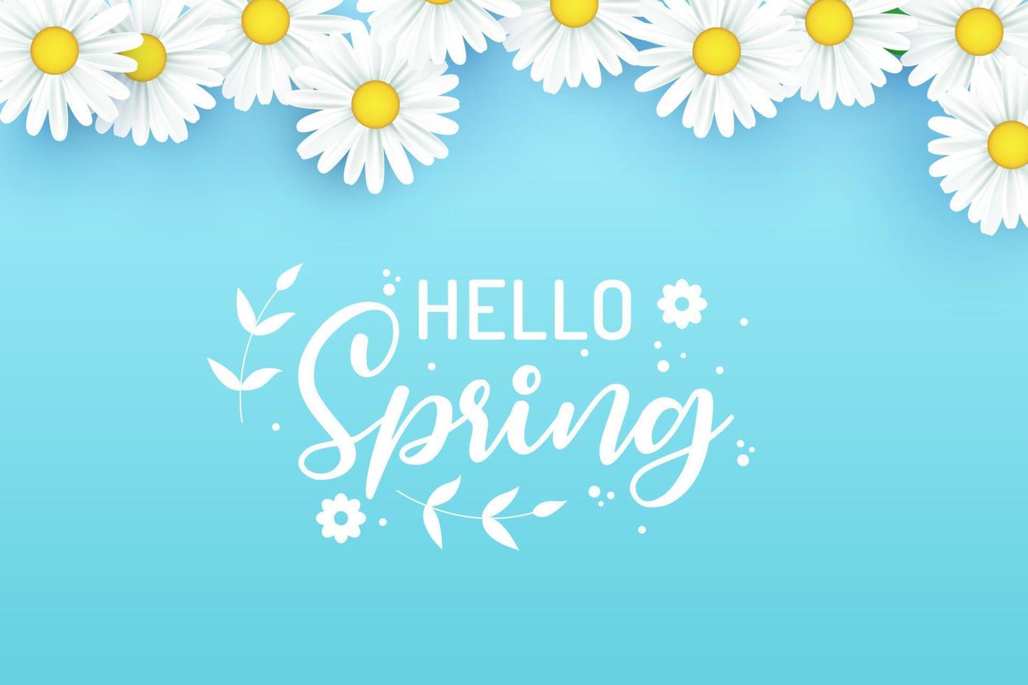vettore primavera vendita design modello bandiera o etichetta su blu sfondo. astratto primavera vendita blu etichetta o sfondo con bellissimo fiori e testo