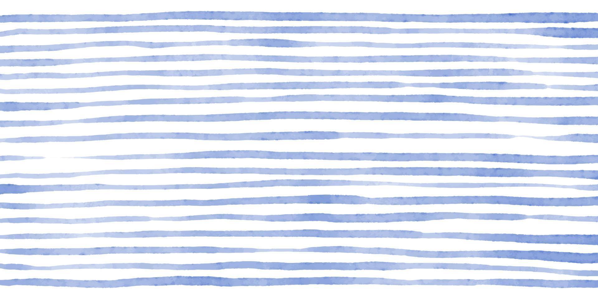 bellissimo sfondo con blu acquerello strisce. mano dipinto spazzola colpi, a strisce sfondo. vettore illustrazione