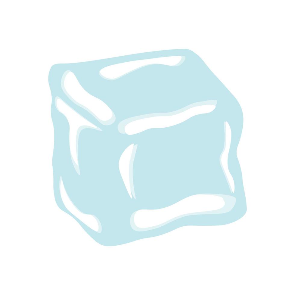ghiaccio cubo vettore illustrazione