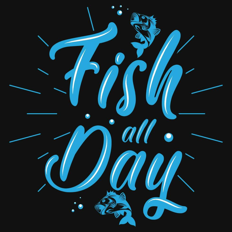 pesca tipografico grafica maglietta design vettore