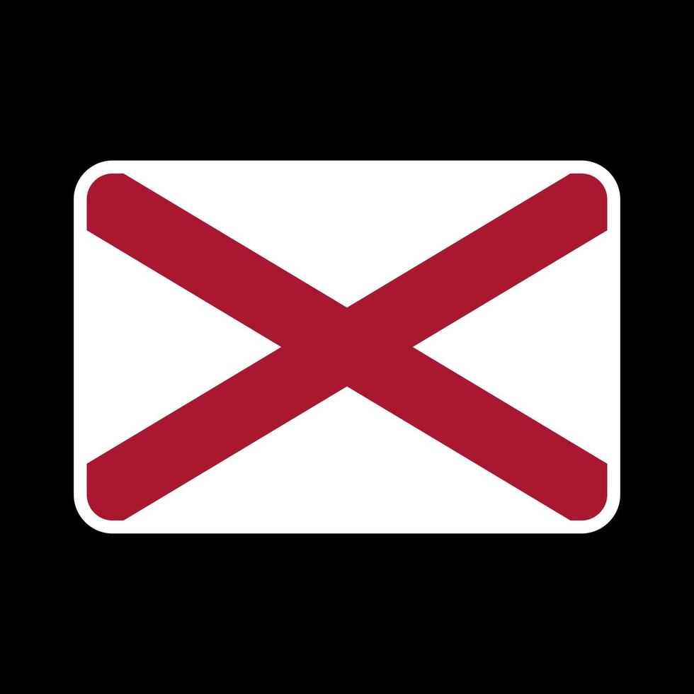 settentrionale Irlanda bandiera, ufficiale colori e proporzione. vettore illustrazione.