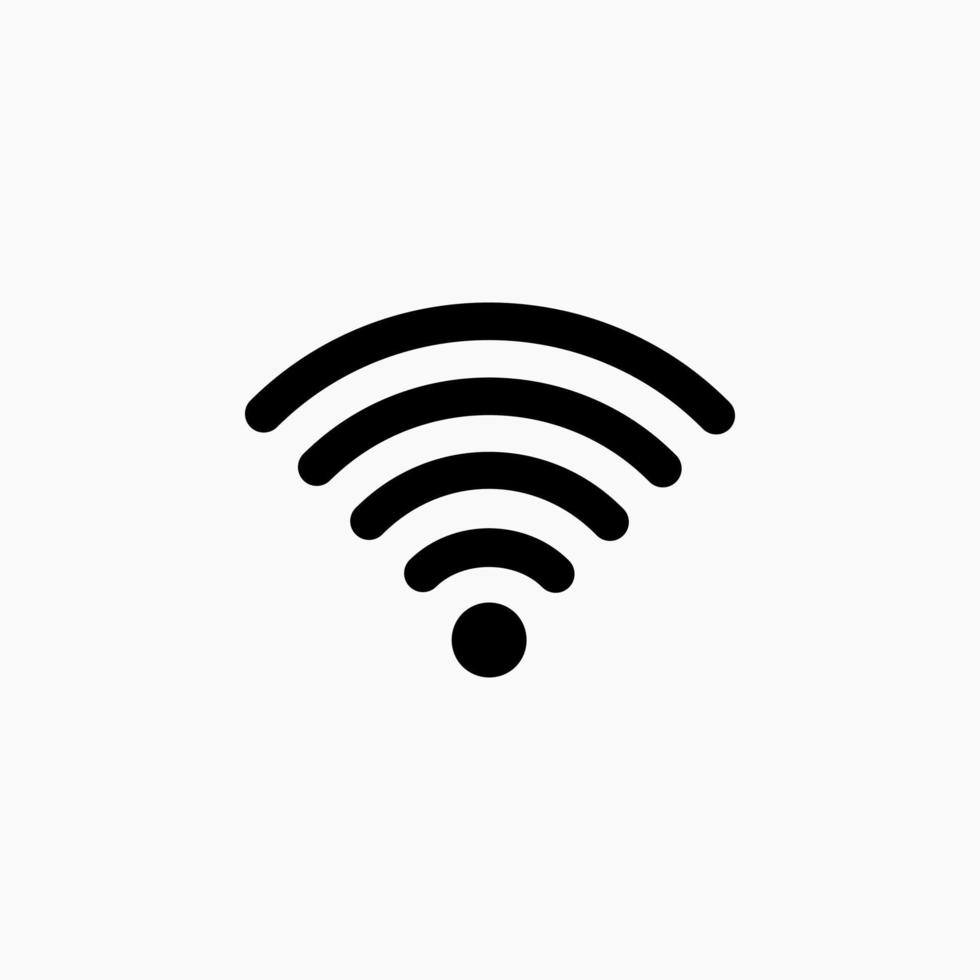 Wi-Fi icona vettore per qualunque scopi